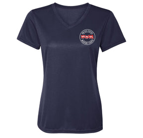 Augusta Dri-Fit Performance Circle TFT Chest Seal Women's V-Neck T-Shirt TFT Shirt Marine Corps Direct S NAVY 