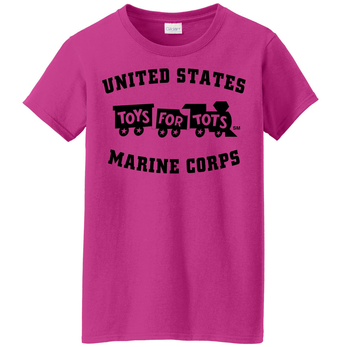 Black TFT Train T-Shirt TFT Shirt Marine Corps Direct S PINK 