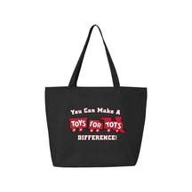 25L Zippered Tote with Red Train TFT MISC marinecorpsdirecttft BLACK 
