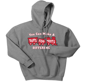 Make a Difference TFT Train Hoodie TFT Sweatshirt/hoodie marinecorpsdirecttft S SPORT GRAY 
