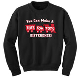 Make a Difference TFT Train Sweatshirt TFT Sweatshirt/hoodie marinecorpsdirecttft S BLACK 