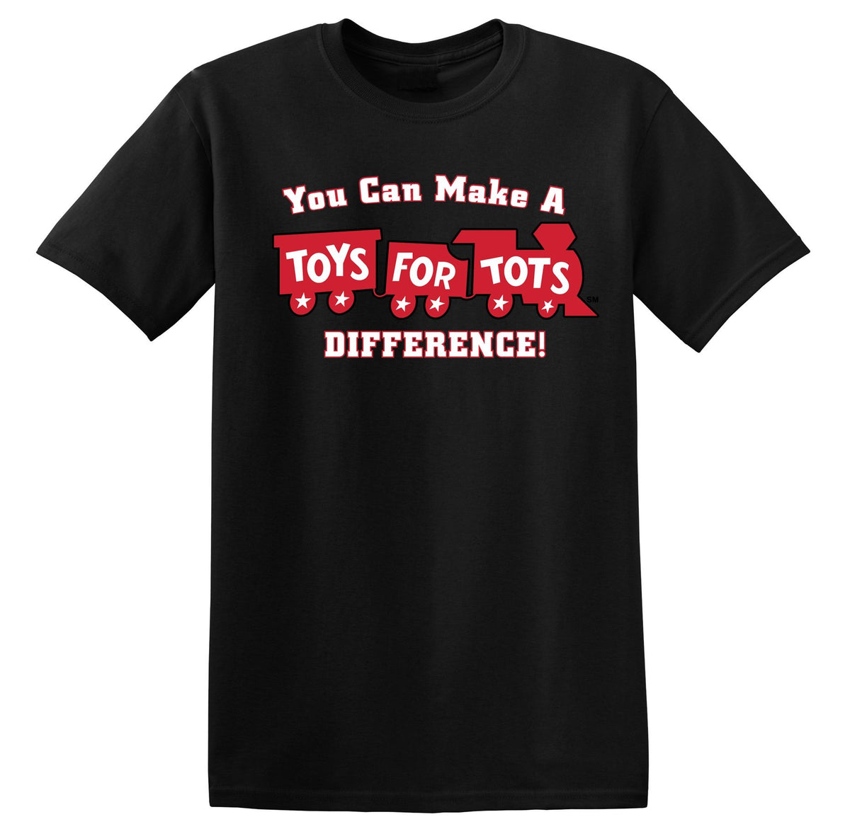 Make a Difference TFT Train T-Shirt TFT Shirt marinecorpsdirecttft S BLACK 