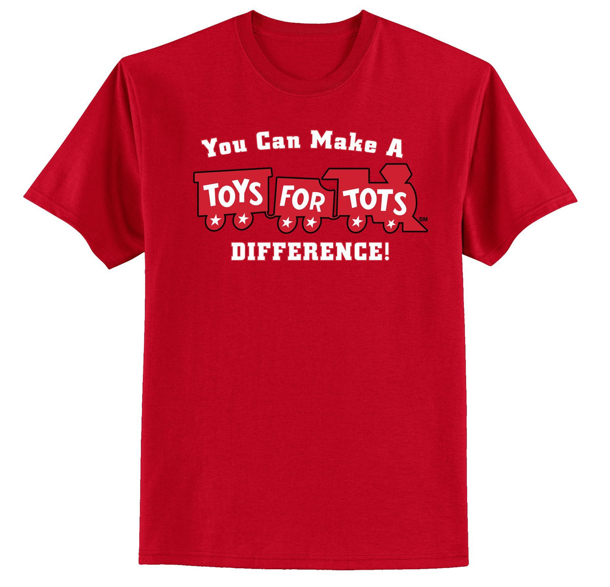 Make a Difference TFT Train T-Shirt TFT Shirt marinecorpsdirecttft S RED 