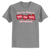 Make a Difference TFT Train T-Shirt TFT Shirt marinecorpsdirecttft S SPORT GRAY 