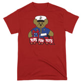 TFT Teddy Bear T-Shirt T-Shirt marinecorpsdirecttft S RED 