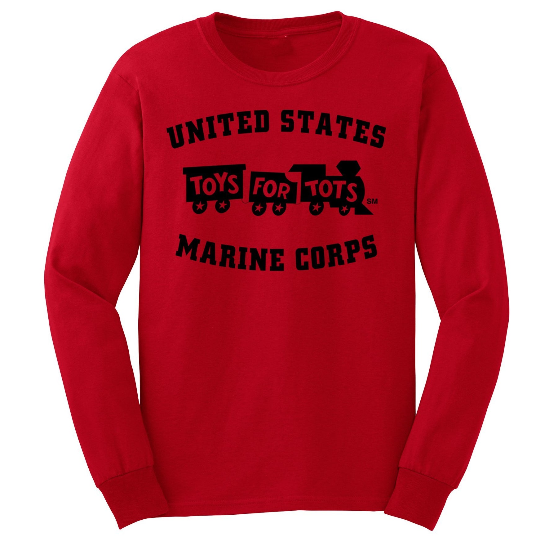 Black TFT Long Sleeve TFT Shirt Marine Corps Direct S RED 