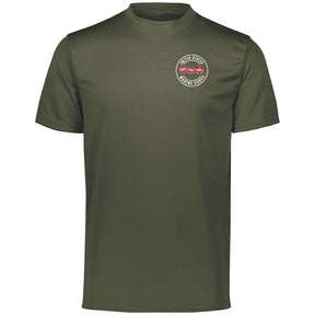 Augusta Dri-Fit Performance Circle TFT Chest Seal T-Shirt TFT Shirt Marine Corps Direct S MILITARY GREEN 